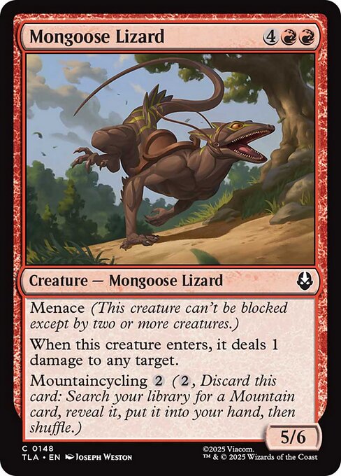 Mongoose Lizard (148) (Foil) - Avatar: The Last Airbender - Game On