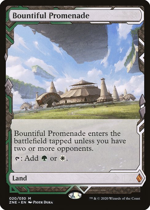 Bountiful Promenade (20) - Zendikar Rising Expeditions - Game On