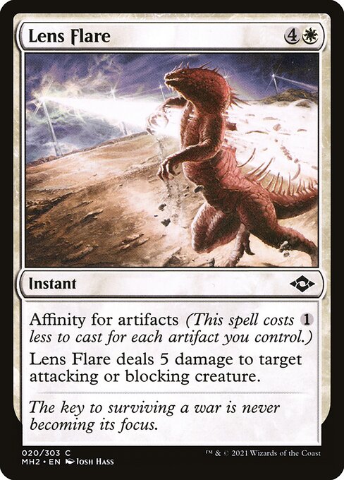 Lens Flare (20) (Foil) - Modern Horizons 2 - Game On