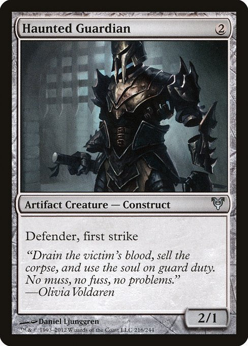 Haunted Guardian (216) (Foil) - Avacyn Restored - Game On