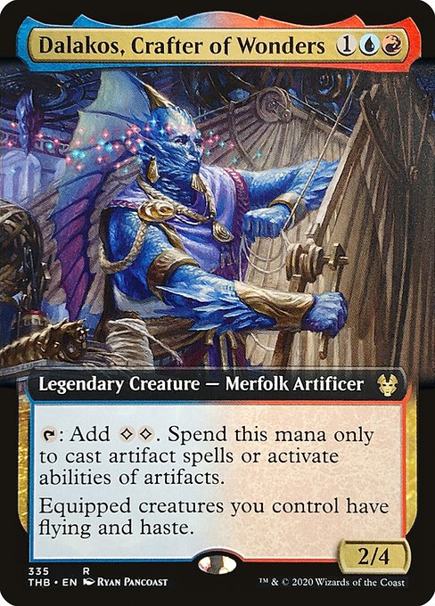 Dalakos, Crafter of Wonders (335) - EXTENDED ART - Theros Beyond Death - Game On