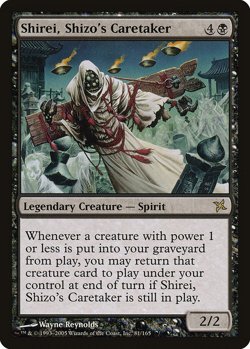 Shirei, Shizo's Caretaker (81) - Betrayers of Kamigawa - Game On