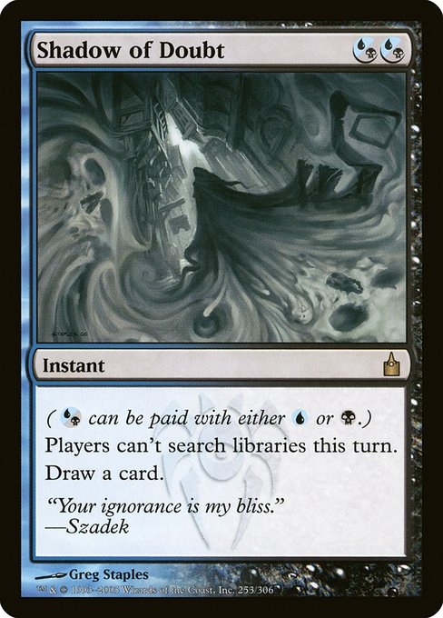 Shadow of Doubt (253) - Ravnica: City of Guilds - Game On