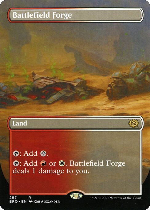 Battlefield Forge (297) - BORDERLESS - FULL ART - The Brothers' War - Game On