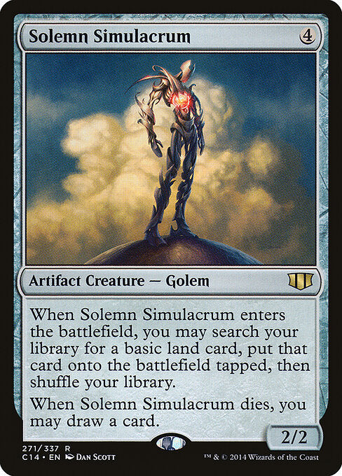Solemn Simulacrum (271) - Commander 2014 - Game On