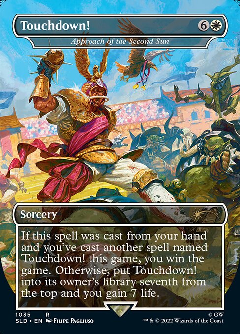 Approach of the Second Sun (1035) - BORDERLESS - FULL ART (Foil) - Secret Lair Drop - Game On
