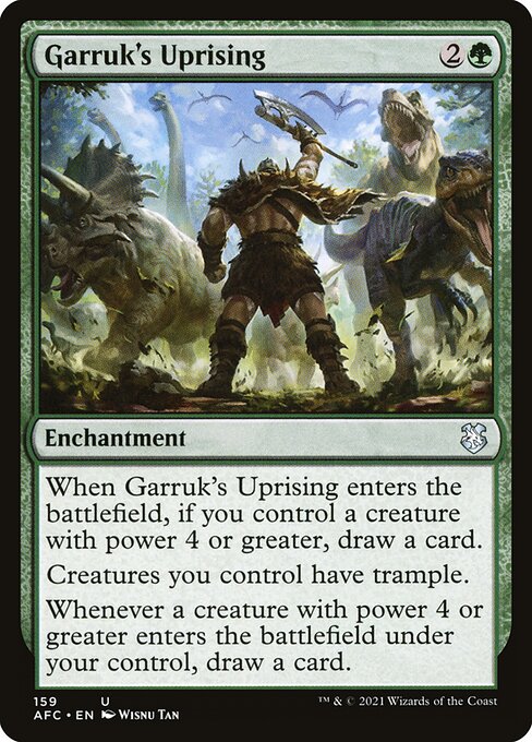 Garruk's Uprising (159) - Forgotten Realms Commander - Game On