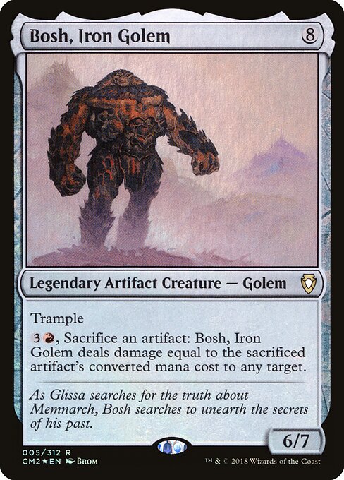Bosh, Iron Golem (5) (Foil) - Commander Anthology Volume II - Game On