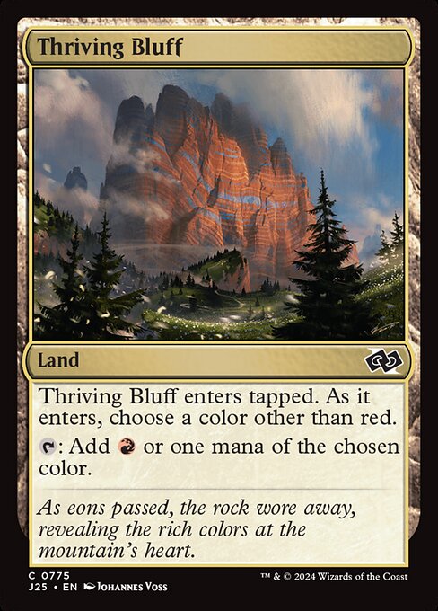 Thriving Bluff (775) - Foundations Jumpstart - Game On