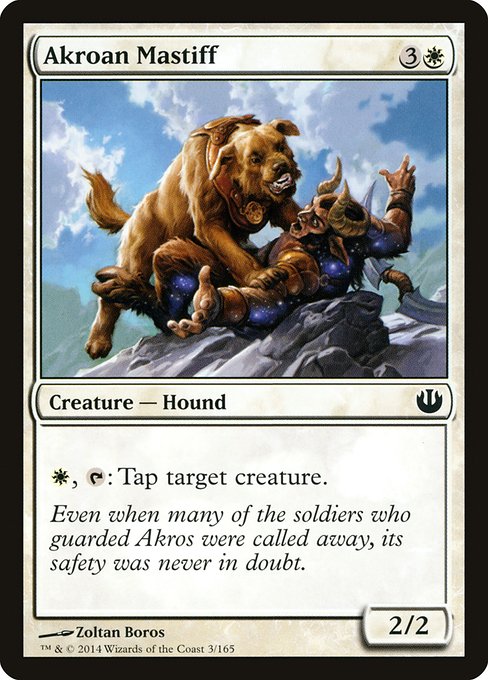 Akroan Mastiff (3) (Foil) - Journey into Nyx - Game On
