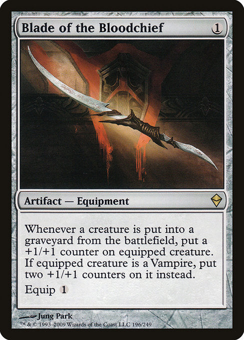 Blade of the Bloodchief (196) (Foil) - Zendikar - Game On