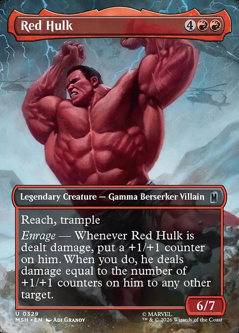 Red Hulk (329) - Marvel Super Heroes - Game On