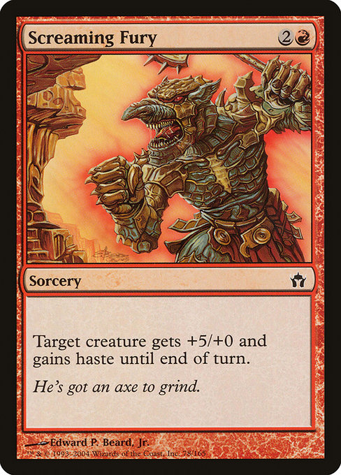 Screaming Fury (78) (Foil) - Fifth Dawn - Game On