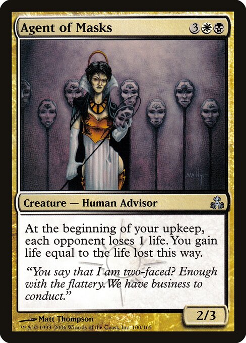 Agent of Masks (100) - Guildpact - Game On