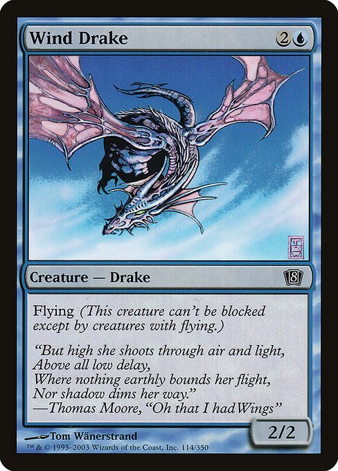 Wind Drake (114★) - Eighth Edition - Game On