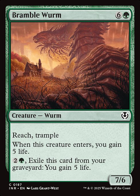 Bramble Wurm (187) - Innistrad Remastered - Game On