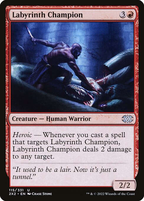 Labyrinth Champion (115) (Foil) - Double Masters 2022 - Game On