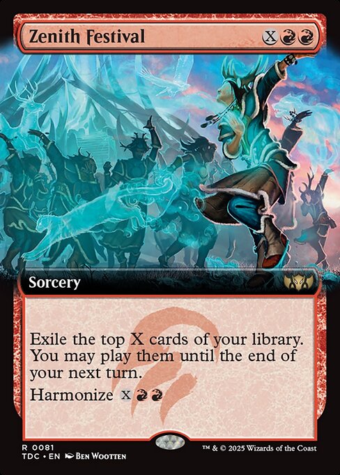 Zenith Festival (81) - EXTENDED ART - Tarkir: Dragonstorm Commander - Game On