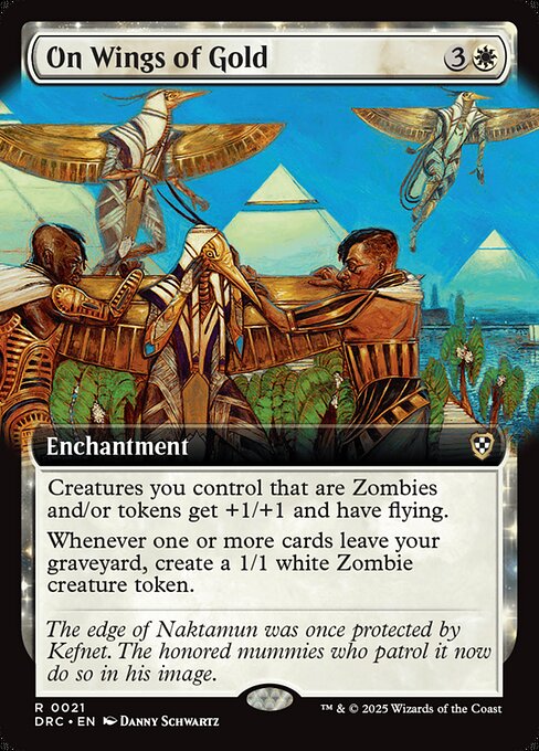 On Wings of Gold (21) - EXTENDED ART - Aetherdrift Commander - Game On
