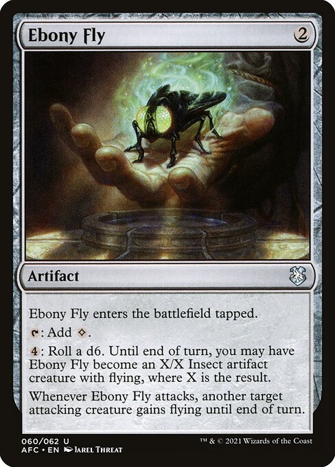 Ebony Fly (60) - Forgotten Realms Commander - Game On