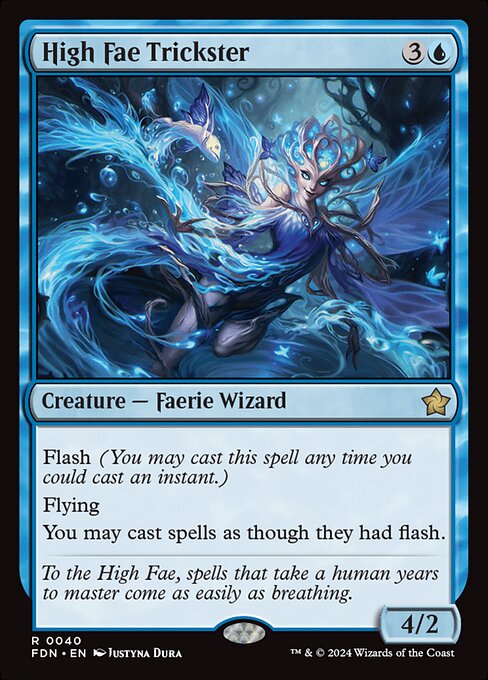 High Fae Trickster (40) (Foil) - Foundations - Game On