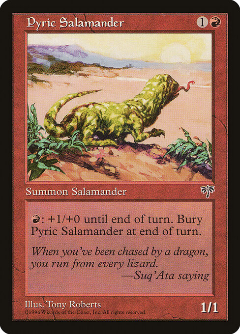 Pyric Salamander (187) - Mirage - Game On