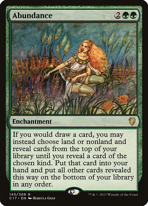 Abundance (145) - Commander 2017 - Game On