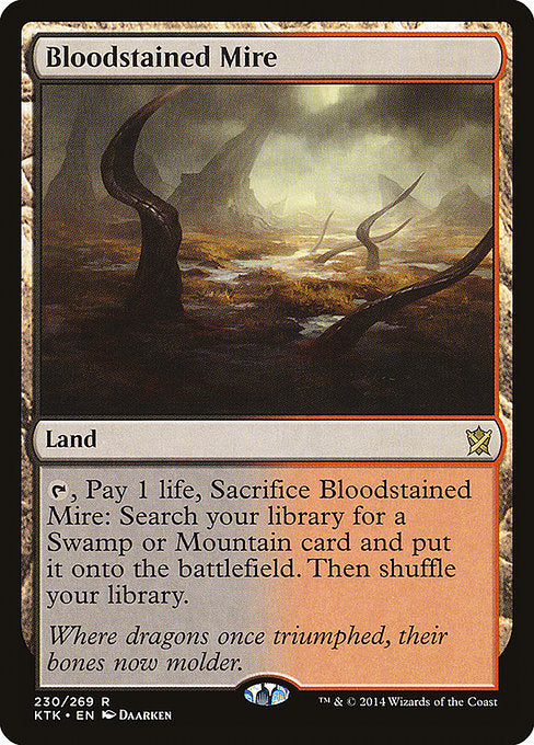Bloodstained Mire (230) - Khans of Tarkir - Game On