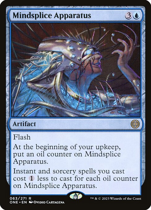 Mindsplice Apparatus (63) (Foil) - Phyrexia: All Will Be One - Game On