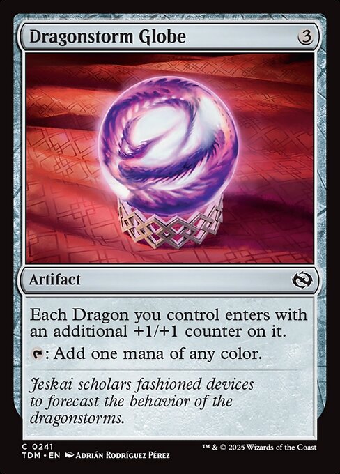 Dragonstorm Globe (241) (Foil) - Tarkir: Dragonstorm - Game On