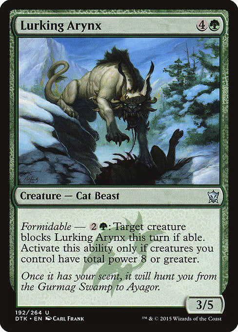 Lurking Arynx (192) (Foil) - Dragons of Tarkir - Game On