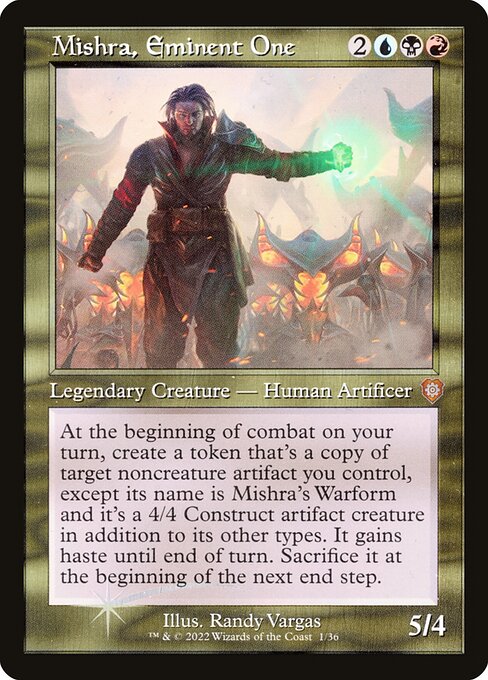 Mishra, Eminent One (1) (Foil) - The Brothers' War Commander - Game On
