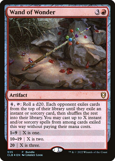 Wand of Wonder (935) (Foil) - Commander Legends: Battle for Baldur's Gate - Game On