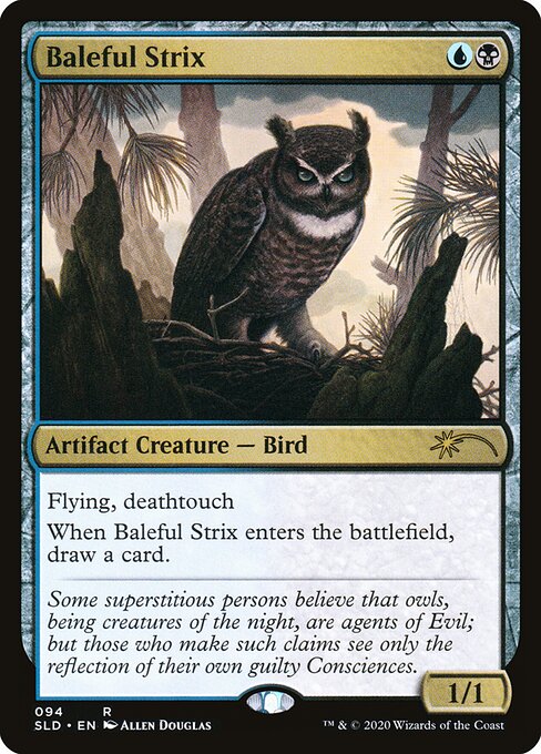 Baleful Strix (94) - Secret Lair Drop - Game On
