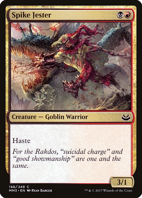Spike Jester (188) (Foil) - Modern Masters 2017 - Game On