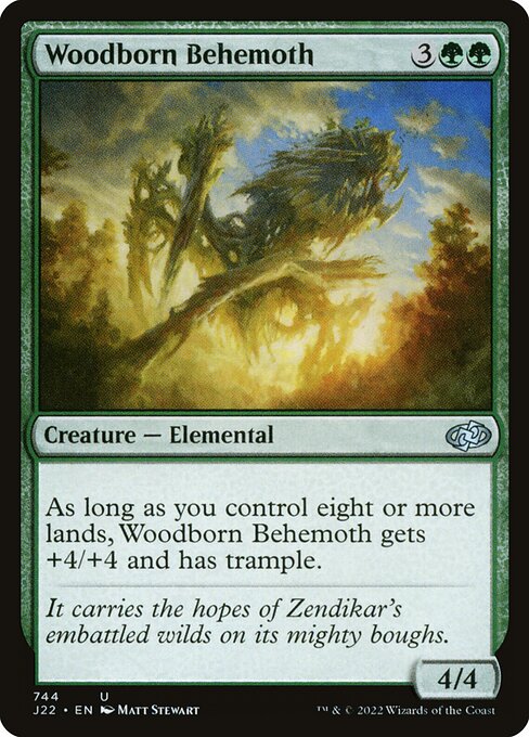 Woodborn Behemoth (744) - Jumpstart 2022 - Game On