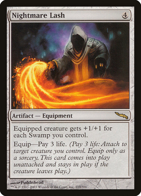 Nightmare Lash (219) - Mirrodin - Game On