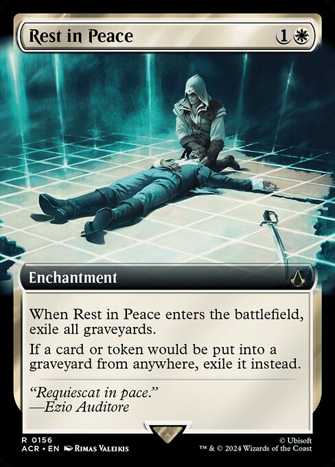Rest in Peace (156) - EXTENDED ART (Foil) - Assassin's Creed - Game On