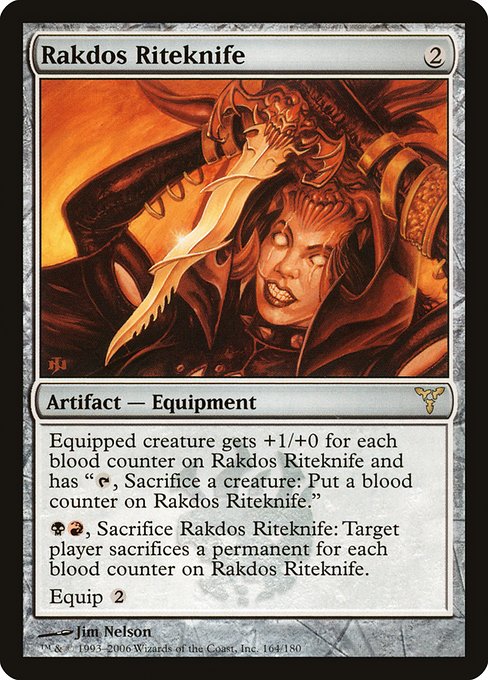 Rakdos Riteknife (164) - Dissension - Game On