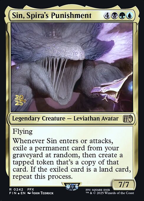 Sin, Spira's Punishment (242s) (Foil) - Final Fantasy Promos - Game On