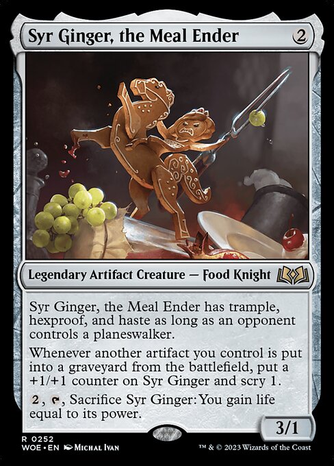 Syr Ginger, the Meal Ender (252) - Wilds of Eldraine - Game On