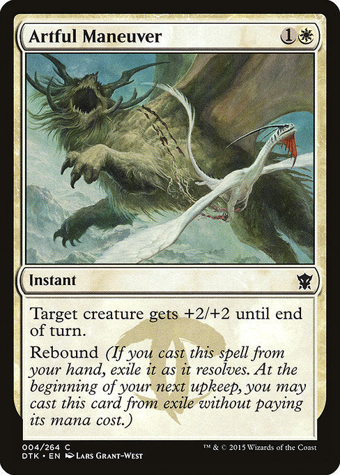 Artful Maneuver (4) (Foil) - Dragons of Tarkir - Game On