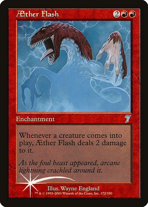 Aether Flash (172★) - Seventh Edition - Game On
