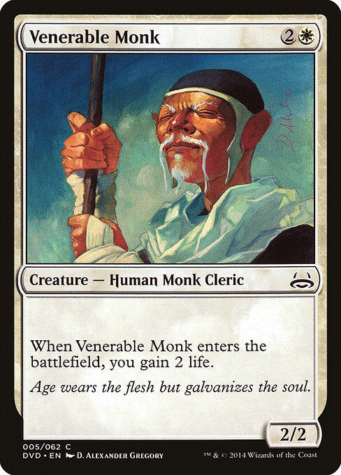 Venerable Monk (5) - Duel Decks Anthology: Divine vs. Demonic - Game On