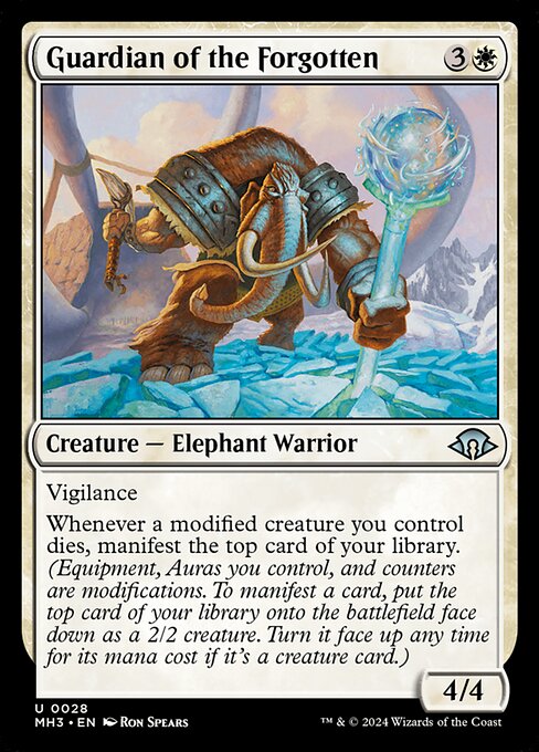 Guardian of the Forgotten (28) (Foil) - Modern Horizons 3 - Game On