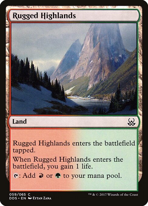 Rugged Highlands (59) - Duel Decks: Mind vs. Might - Game On