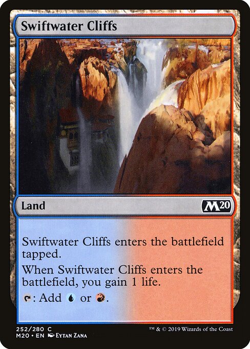 Swiftwater Cliffs (252) - Core Set 2020 - Game On
