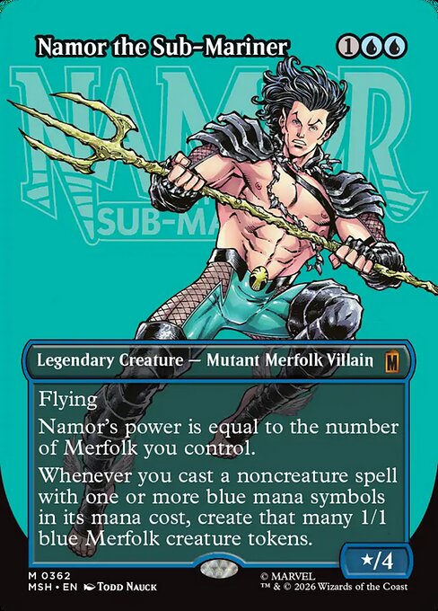 Namor the Sub-Mariner (362) - Marvel Super Heroes - Game On