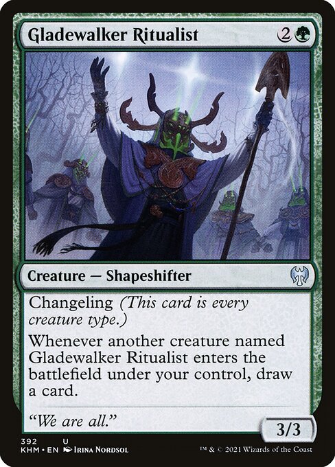 Gladewalker Ritualist (392) - Kaldheim - Game On
