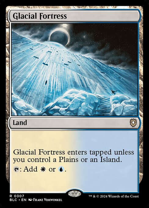 Glacial Fortress (307) - Bloomburrow Commander - Game On